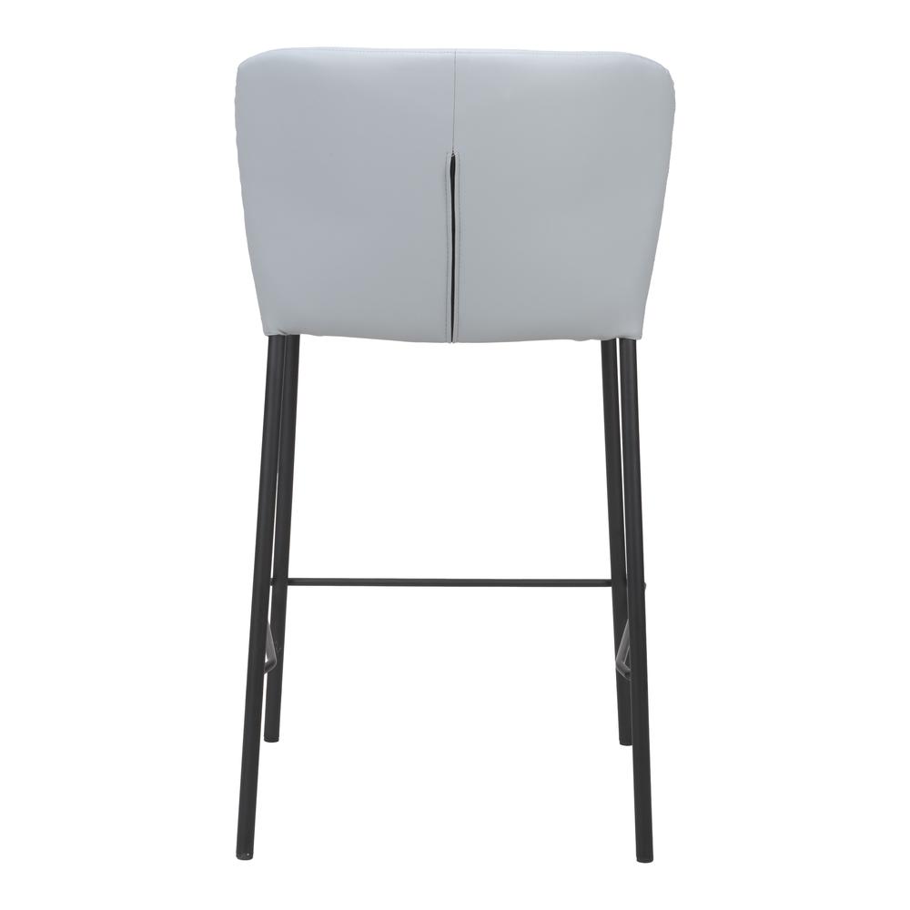 Linz Counter Stool (Set of 2) Gray. Picture 2