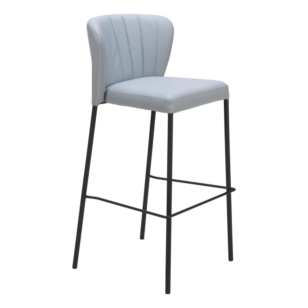 Linz Barstool (Set of 2) Gray. Picture 1