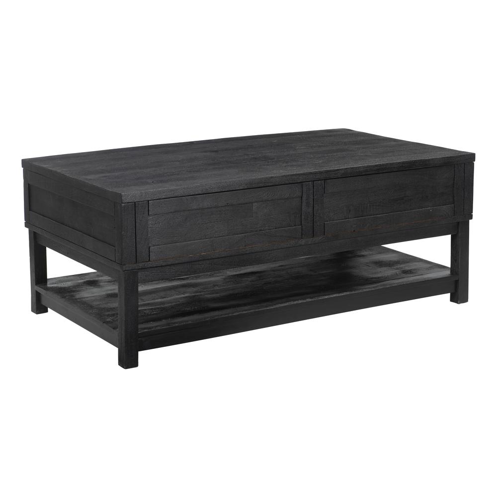 Surat Lift Top Coffee Table Black. Picture 3