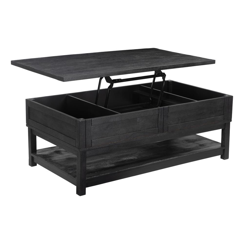 Surat Lift Top Coffee Table Black. Picture 5