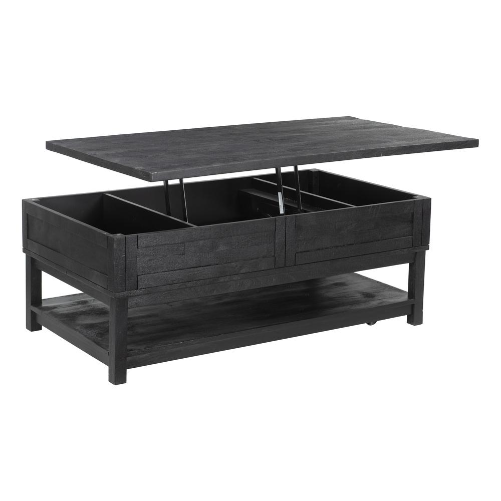 Surat Lift Top Coffee Table Black. Picture 6