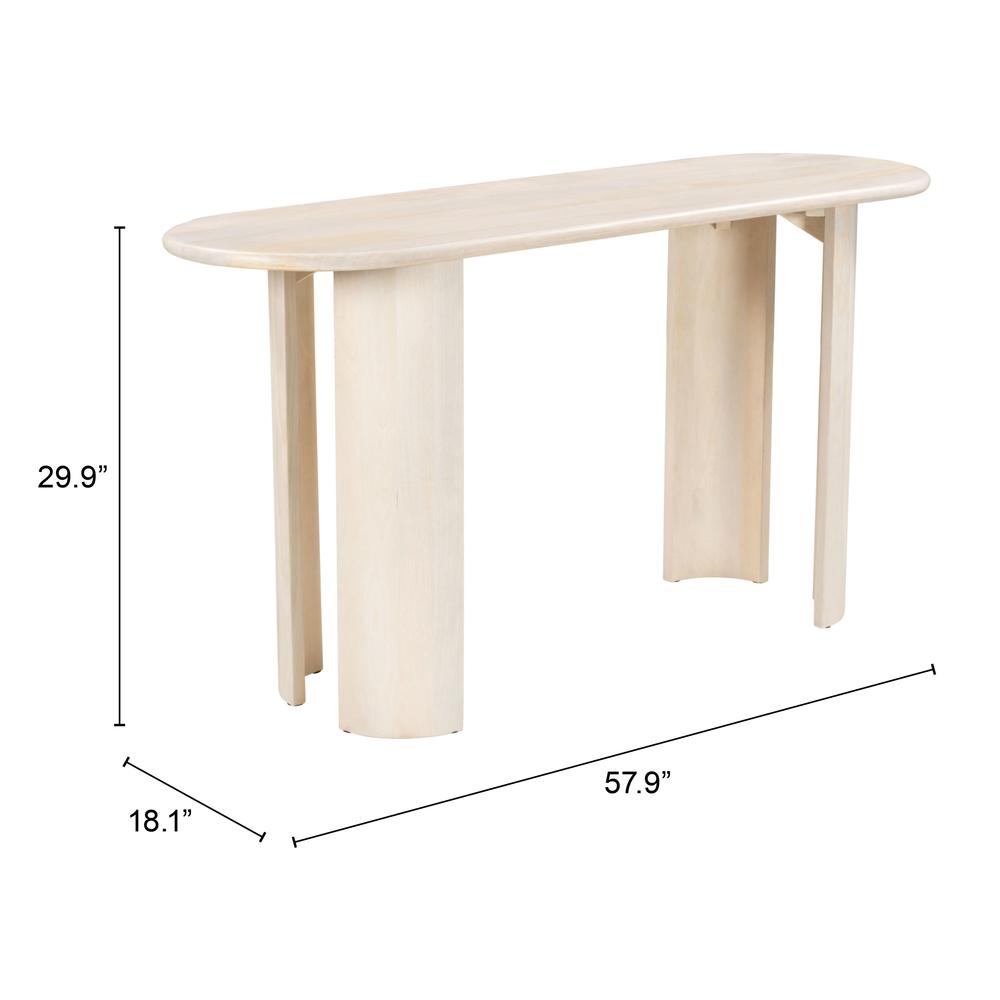 Risan Console Table Natural. Picture 7