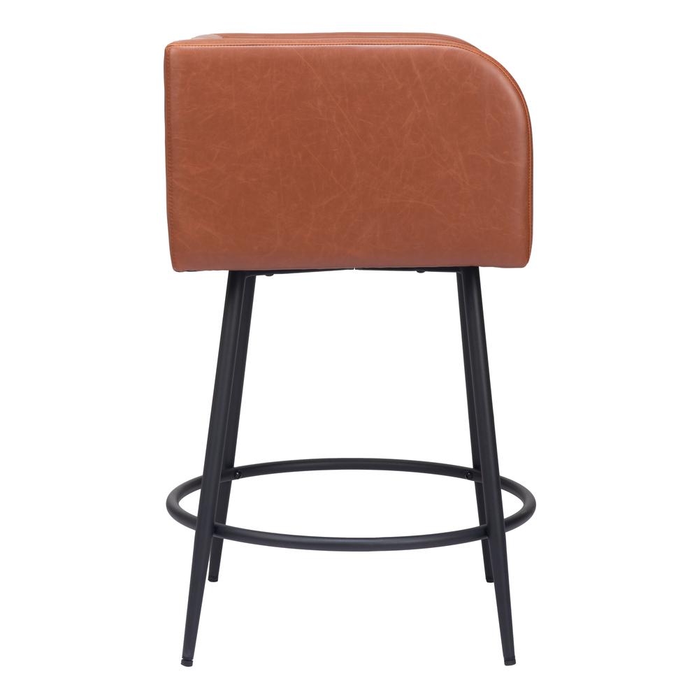 Horbat Counter Stool (Set of 2) Brown. Picture 6