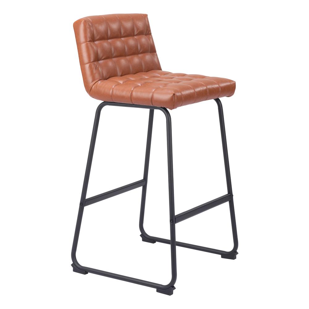 Pago Barstool (Set of 2) Brown. Picture 5
