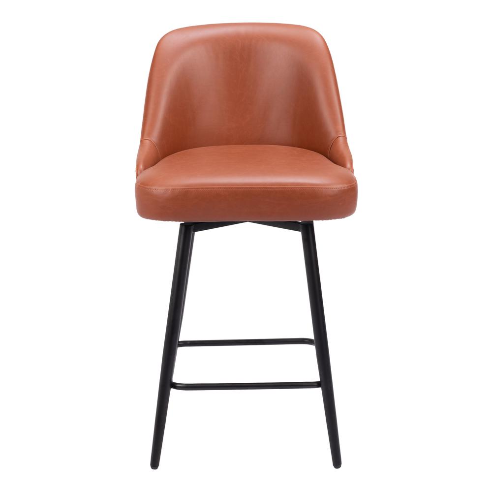 Keppel Swivel Counter Stool Brown. Picture 3