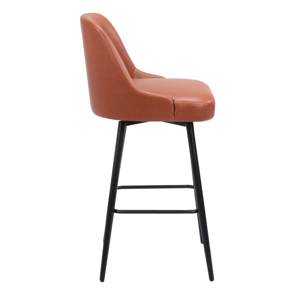 Keppel Swivel Barstool Brown. Picture 6