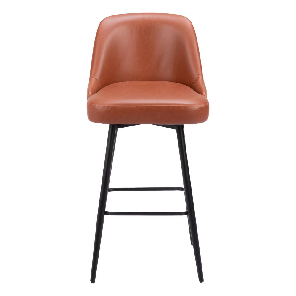 Keppel Swivel Barstool Brown. Picture 3