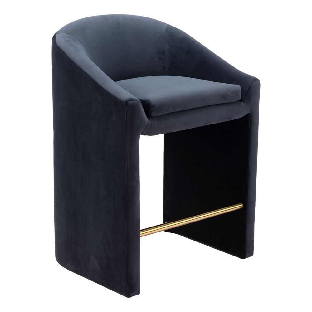 Emas Counter Stool Midnight Gray. Picture 2