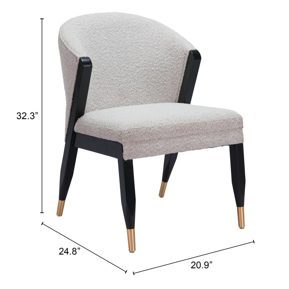 Pula Dining Chair Misty Gray. Picture 4