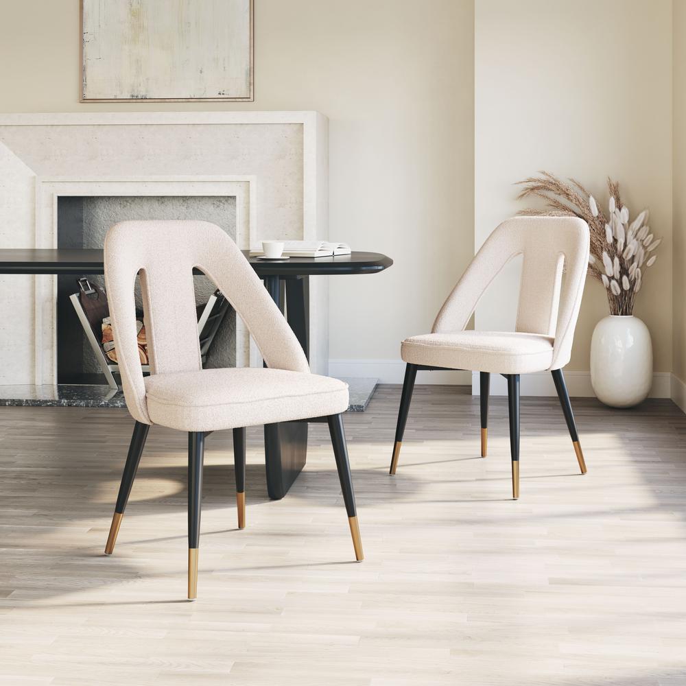Artus Dining Chair Ivory. Picture 9