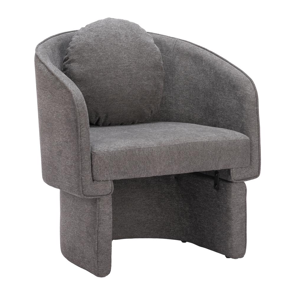 Olya Accent Chair Truffle Gray. Picture 2