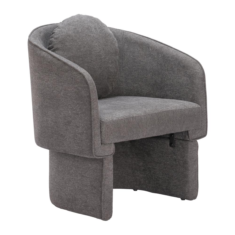 Olya Accent Chair Truffle Gray. Picture 1