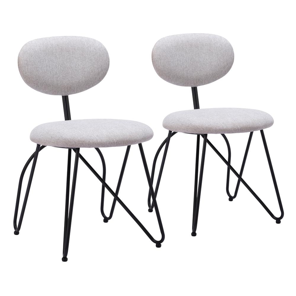 Novi Dining Chair (Set of 2) Dove Gray. Picture 8