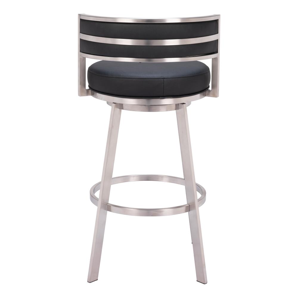 Gimsby Swivel Barstool Black. Picture 4