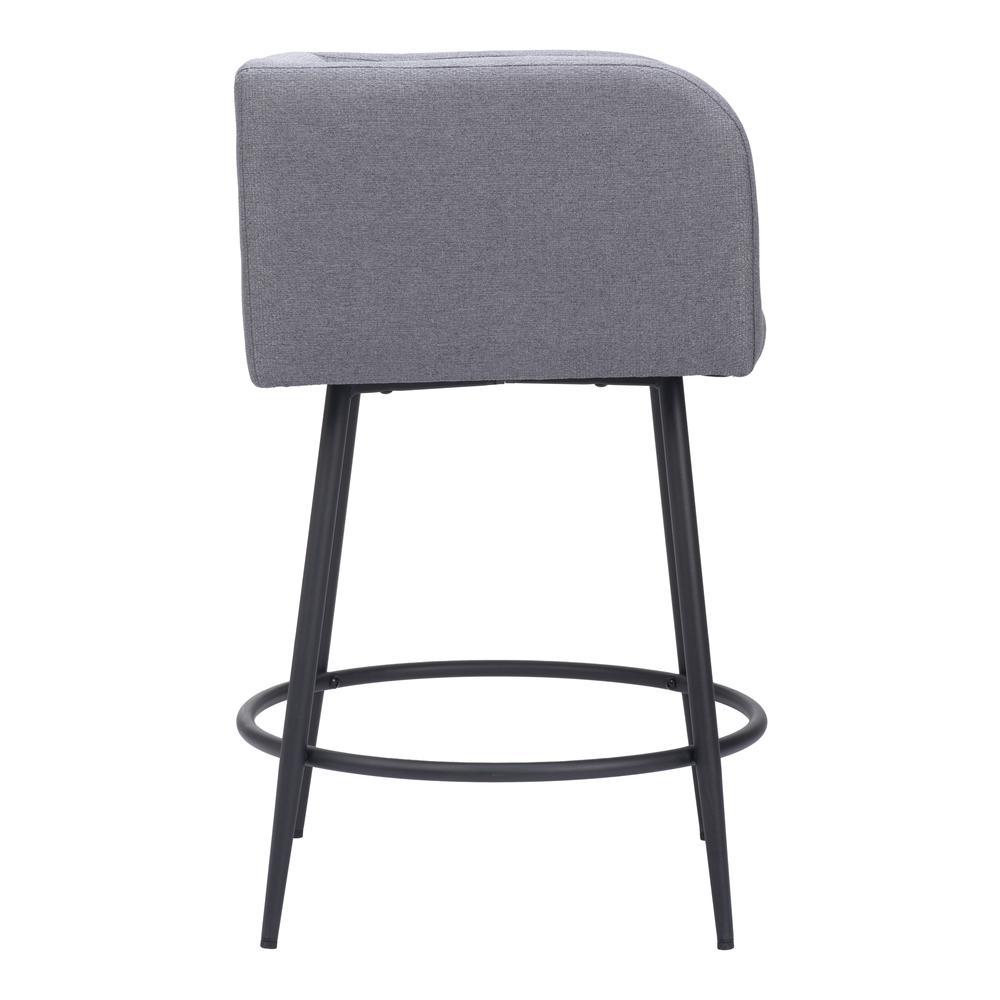 Horbat Counter Stool (Set of 2) Gray. Picture 2