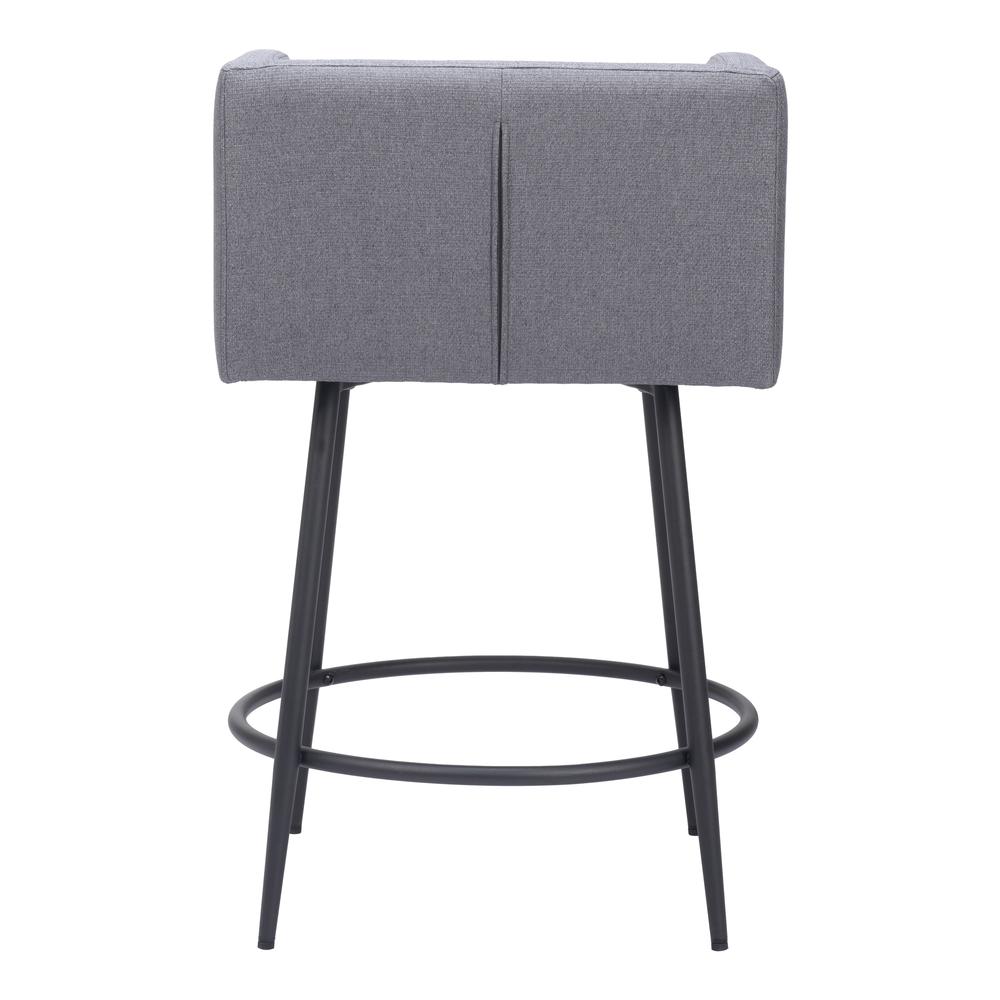 Horbat Counter Stool (Set of 2) Gray. Picture 4
