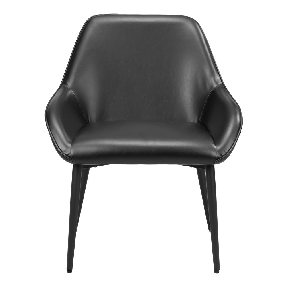 Vila Dining Chair (Set of 2) Black. Picture 4