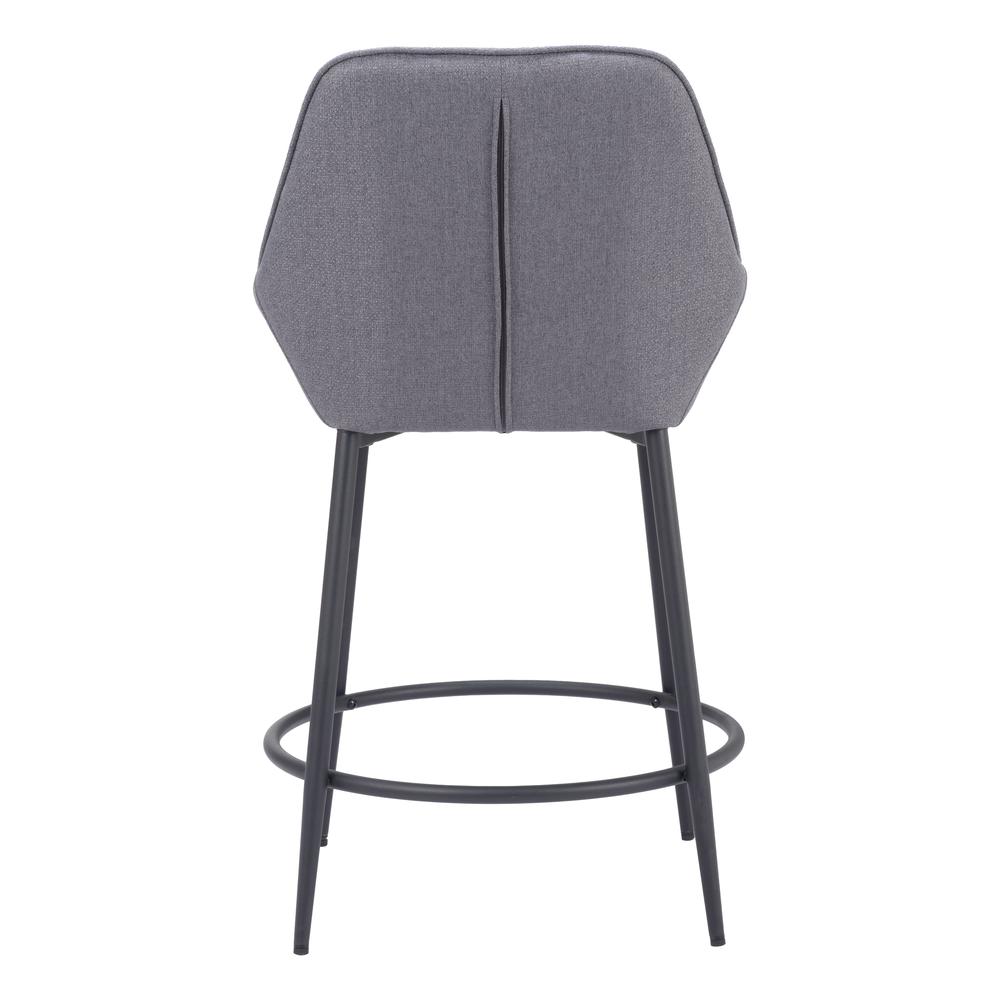 Vila Counter Stool (Set of 2) Gray. Picture 3