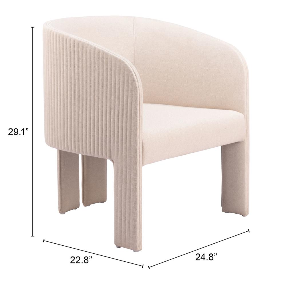 Hull Accent Chair Beige. Picture 7