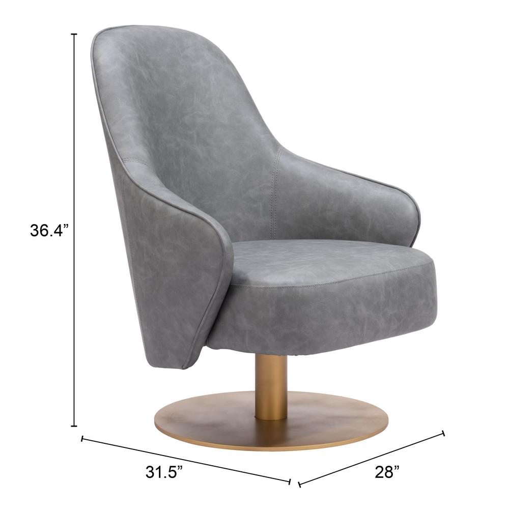Withby Accent Chair Gray. Picture 7
