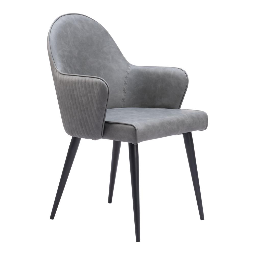 Silloth Dining Chair Gray. Picture 6