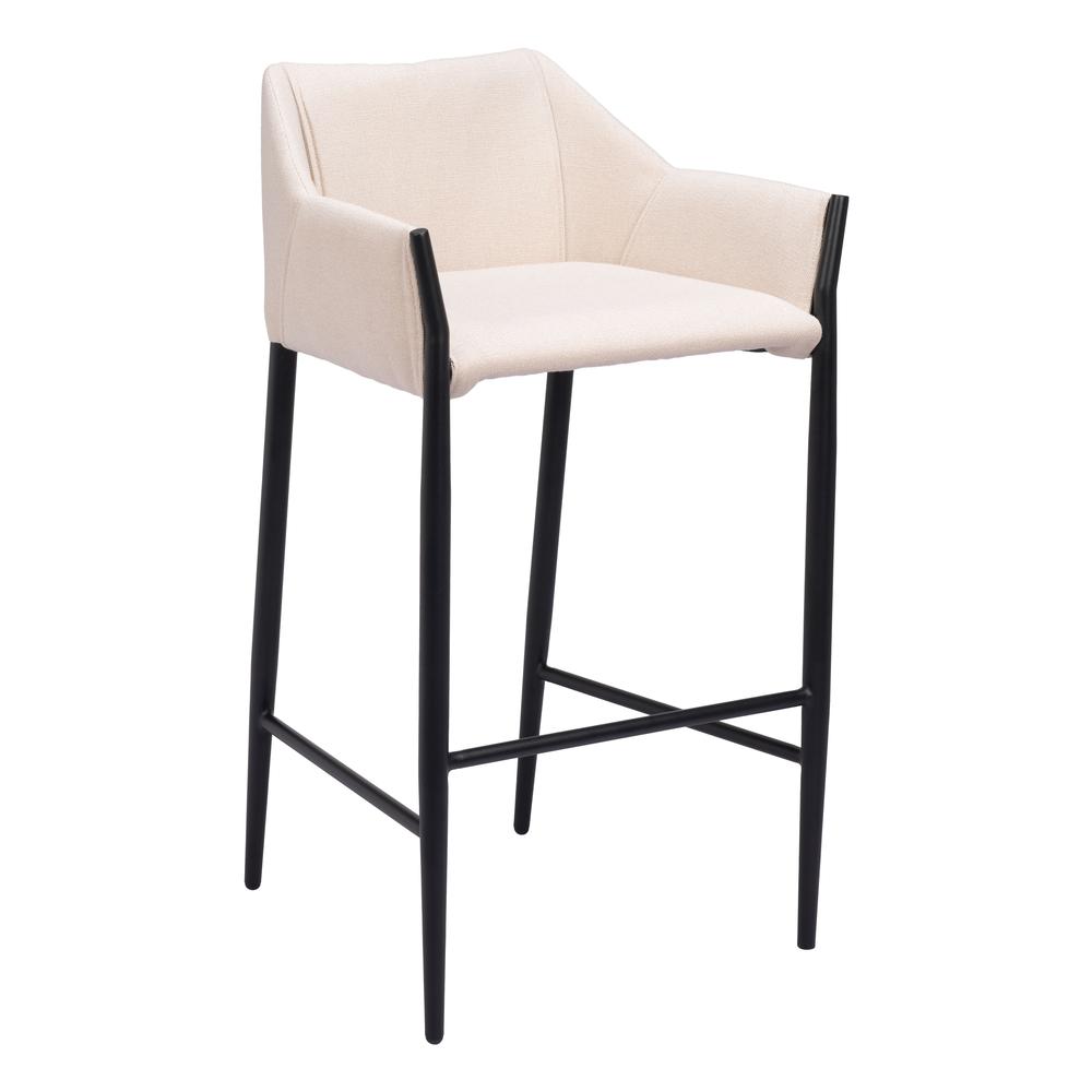 Andover Barstool Beige. Picture 2