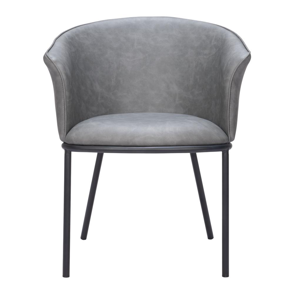 Garston Dining Chair Gray. Picture 8