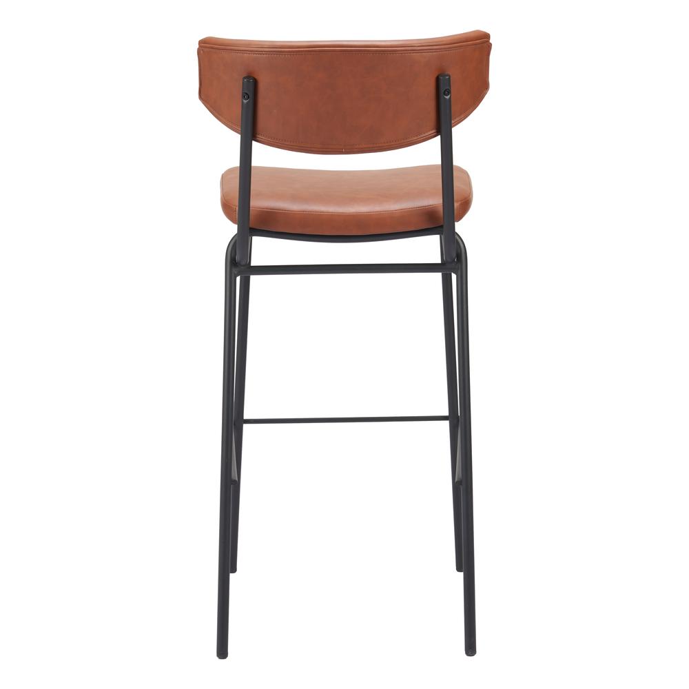 Charon Barstool (Set of 2) Vintage Brown. Picture 2