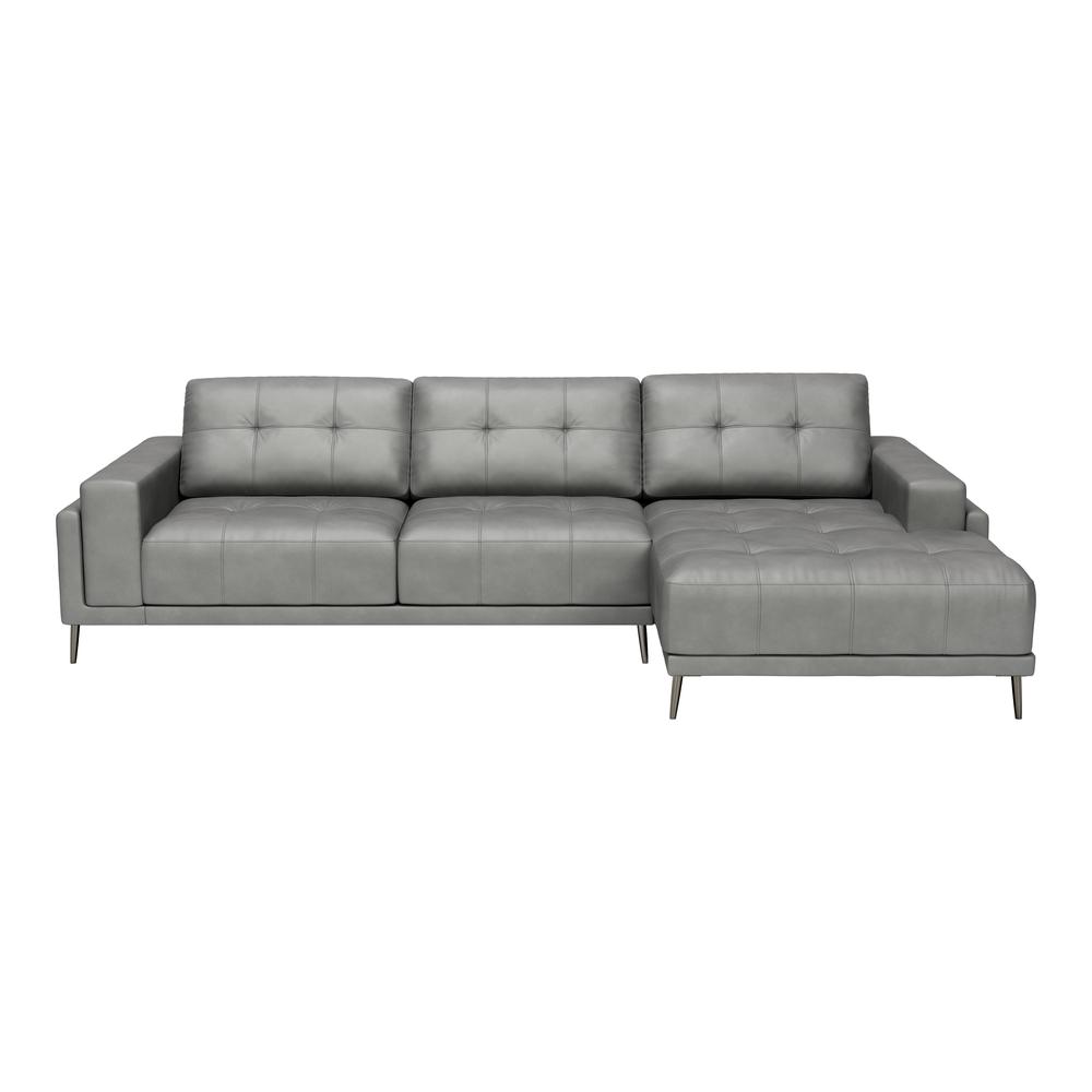 Bliss RAF Chaise Sectional Gray. Picture 5