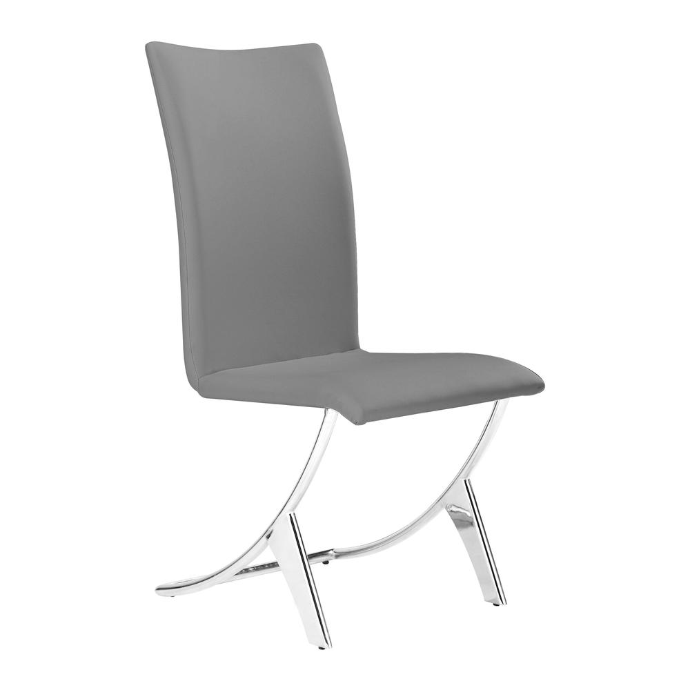 Delfin Dining Chair (Set of 2) Gray. Picture 2