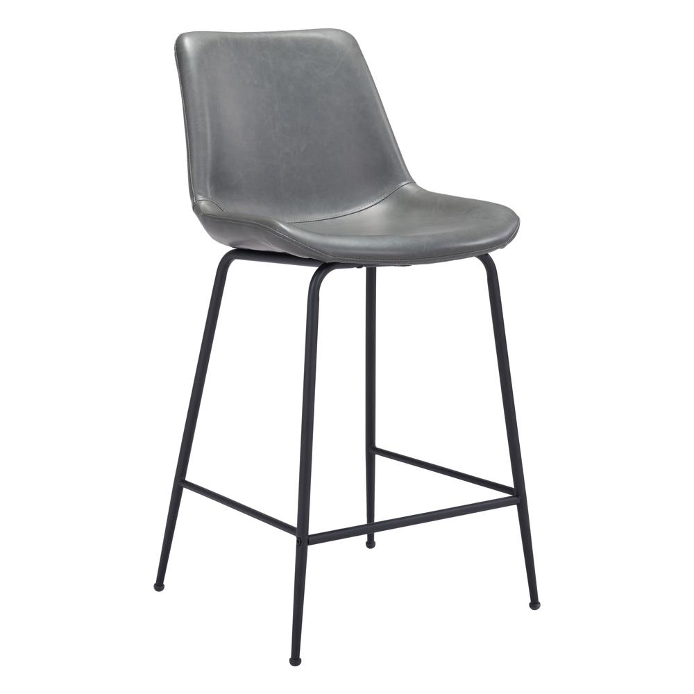 Byron Counter Stool Gray. Picture 1