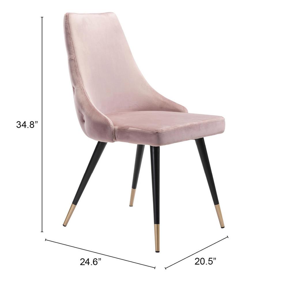 Piccolo Dining Chair (Set of 2) Pink. Picture 8