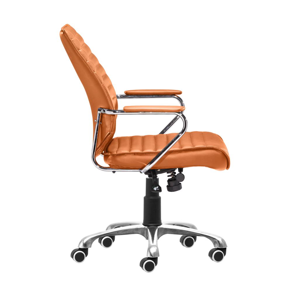 Enterprise Low Back Office Chair Orange. Picture 2