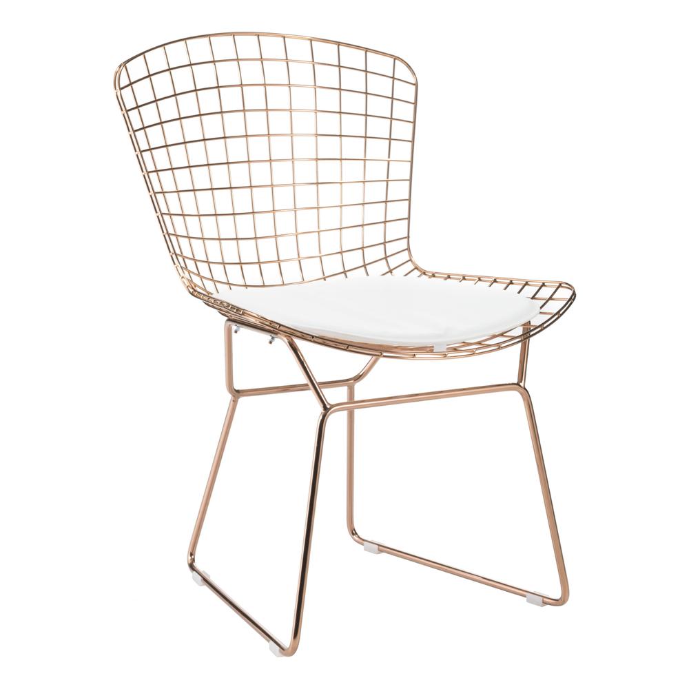 Chair Cushion White. Picture 4