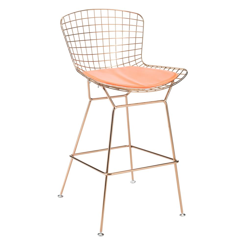 Wire Chair Cushion Orange, Belen Kox. Picture 2