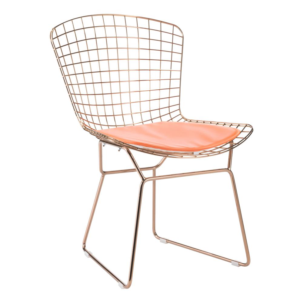 Wire Chair Cushion Orange, Belen Kox. Picture 4