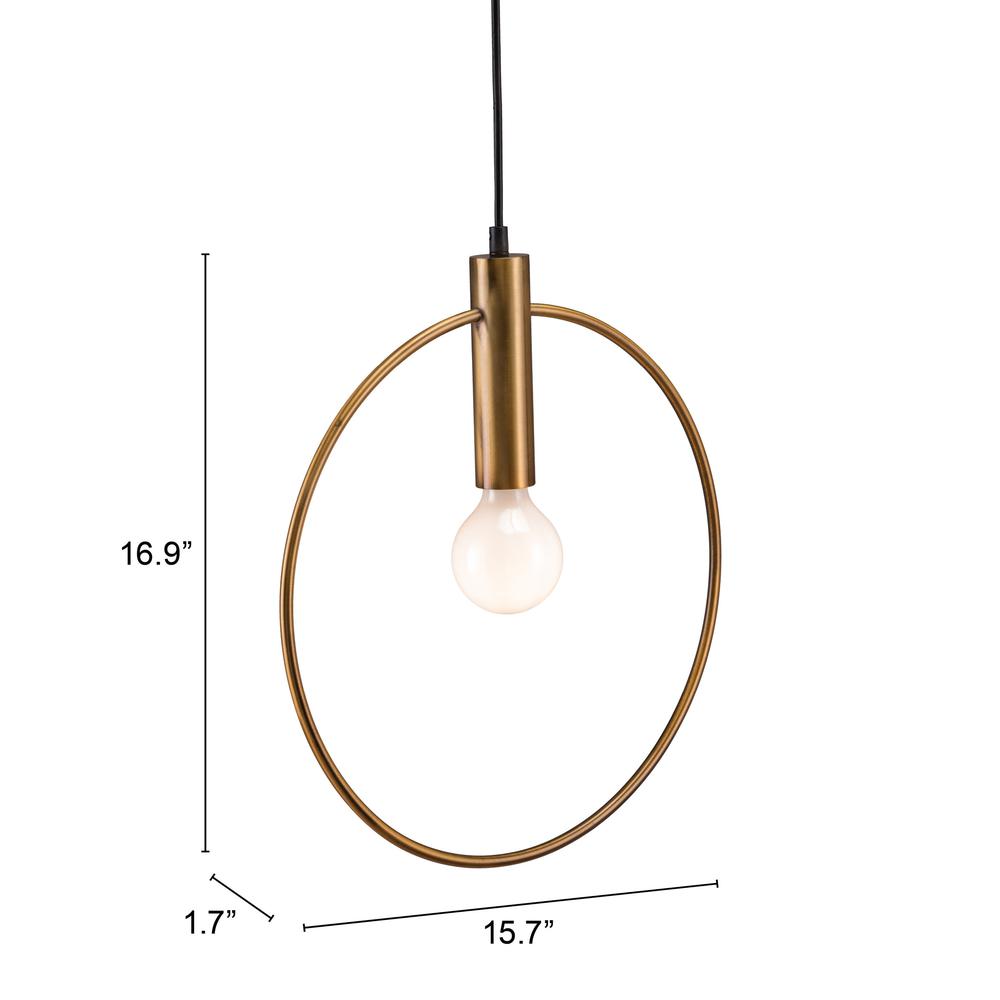 Irenza Ceiling Lamp Brass. Picture 8