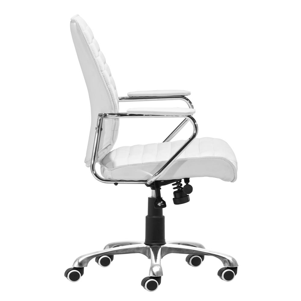 Low Back Office Chair, White, Belen Kox. Picture 2