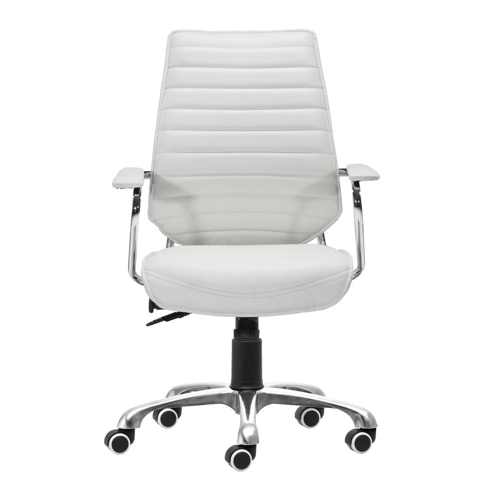 Low Back Office Chair, White, Belen Kox. Picture 3