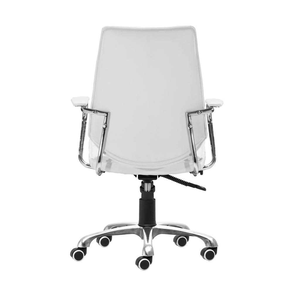 Low Back Office Chair, White, Belen Kox. Picture 4