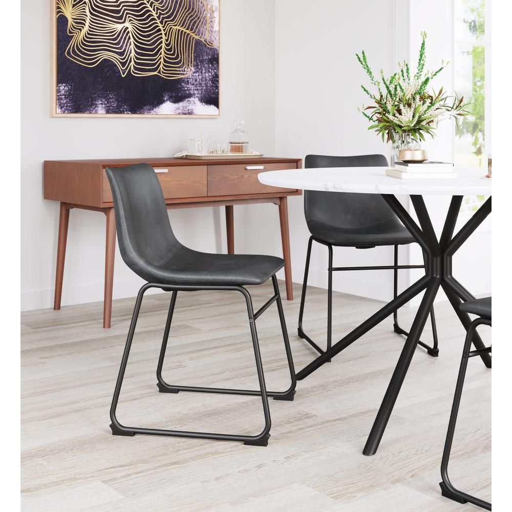 Smart Dining Chair (Set of 2) Charcoal. Picture 7