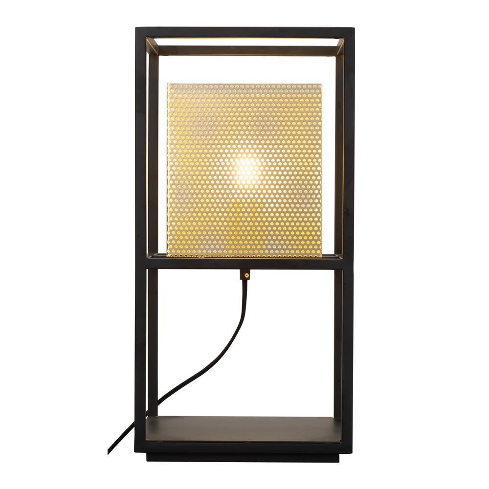 Yves Table Lamp Gold & Black. Picture 2