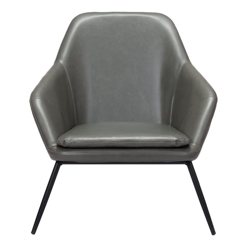 Manuel Accent Chair Gray. Picture 3