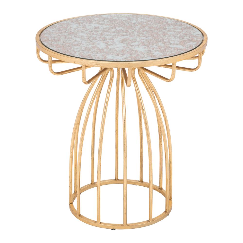 Silo Side Table Gold. Picture 3