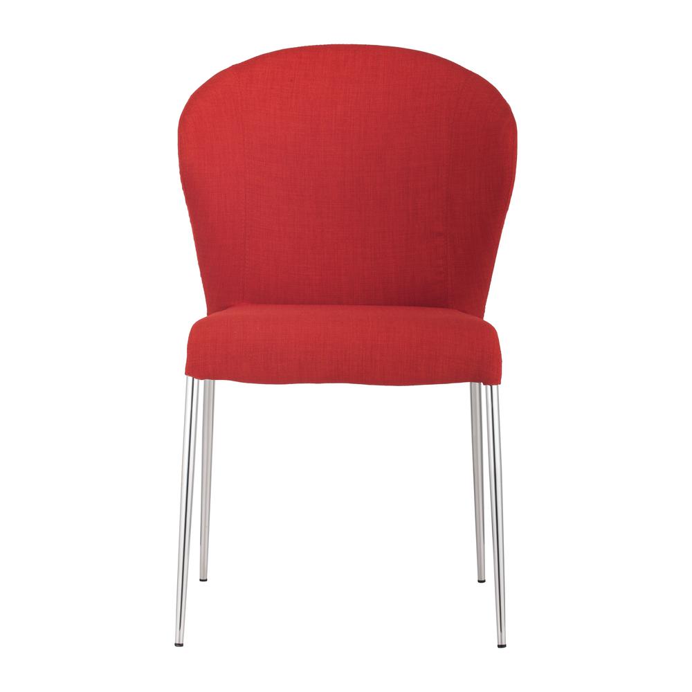 Oulu Dining Chair (Set of 4) Tangerine. Picture 4