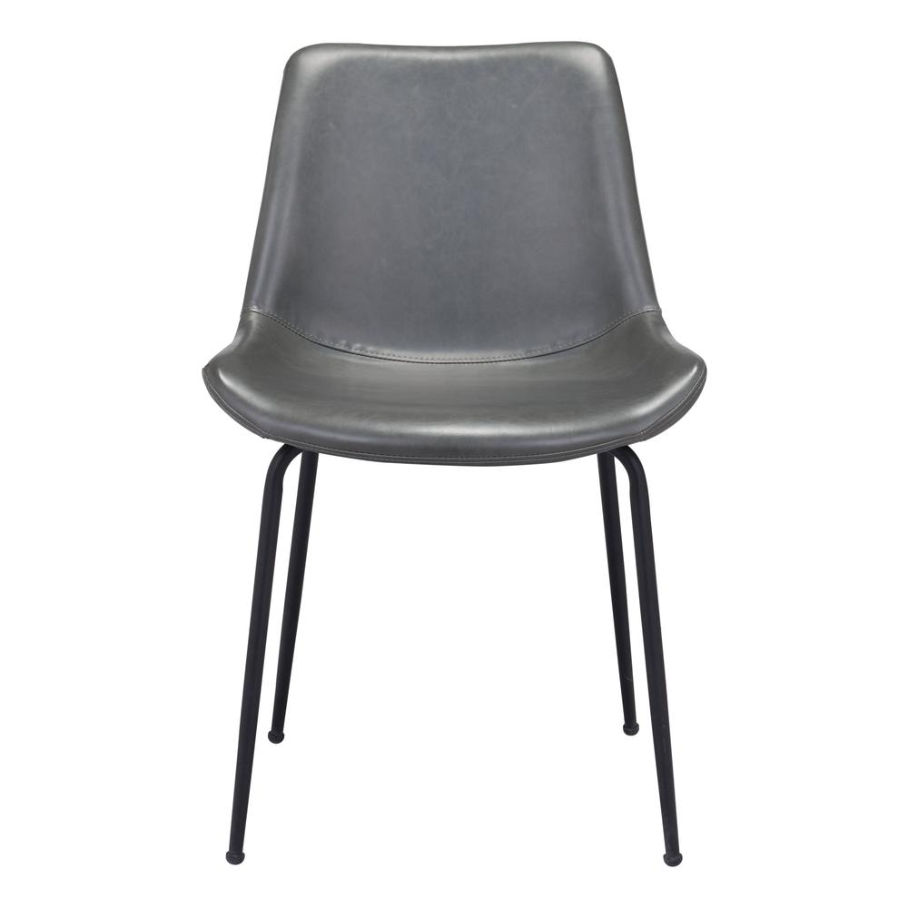 Byron Dining Chair (Set of 2) Gray. Picture 4