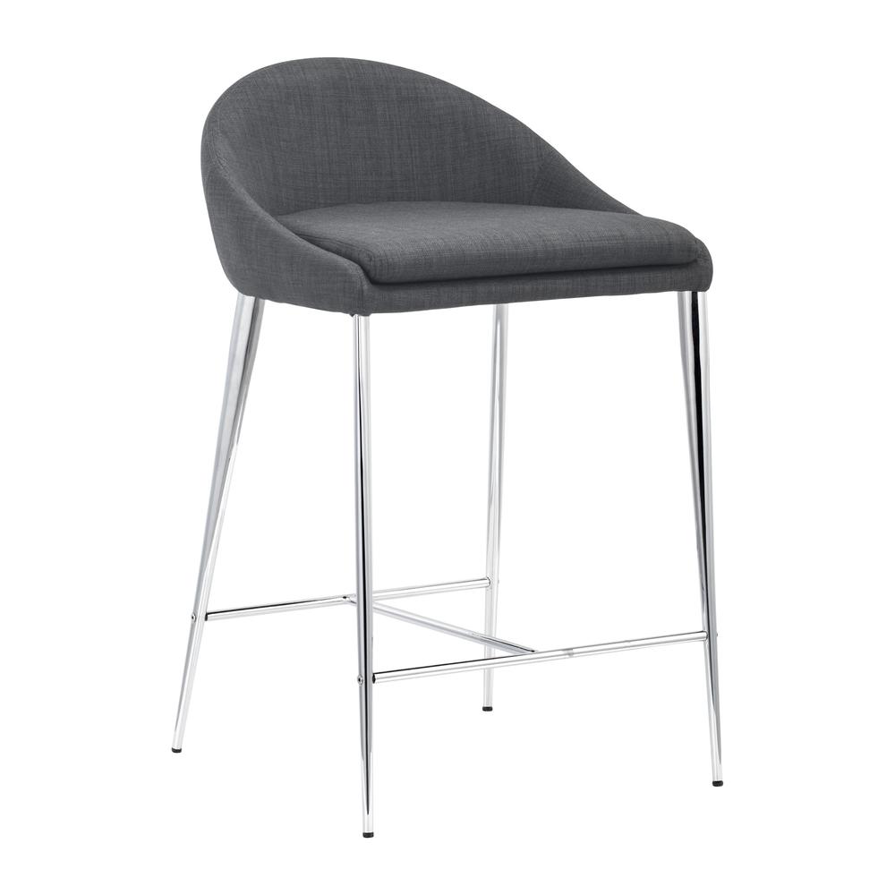 Graphite Counter Chair (Set of 2), Belen Kox. Picture 1