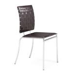 Cross Dining Chair Espresso. Picture 6
