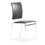 Cross Dining Chair Black. Picture 5