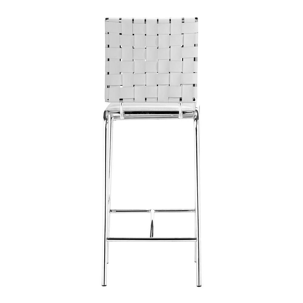 Cross Counter Chair White. Picture 4